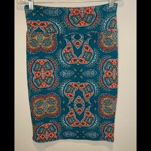 LulaRoe stretchy pencil skirt size S
